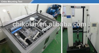 The test of solar bracket