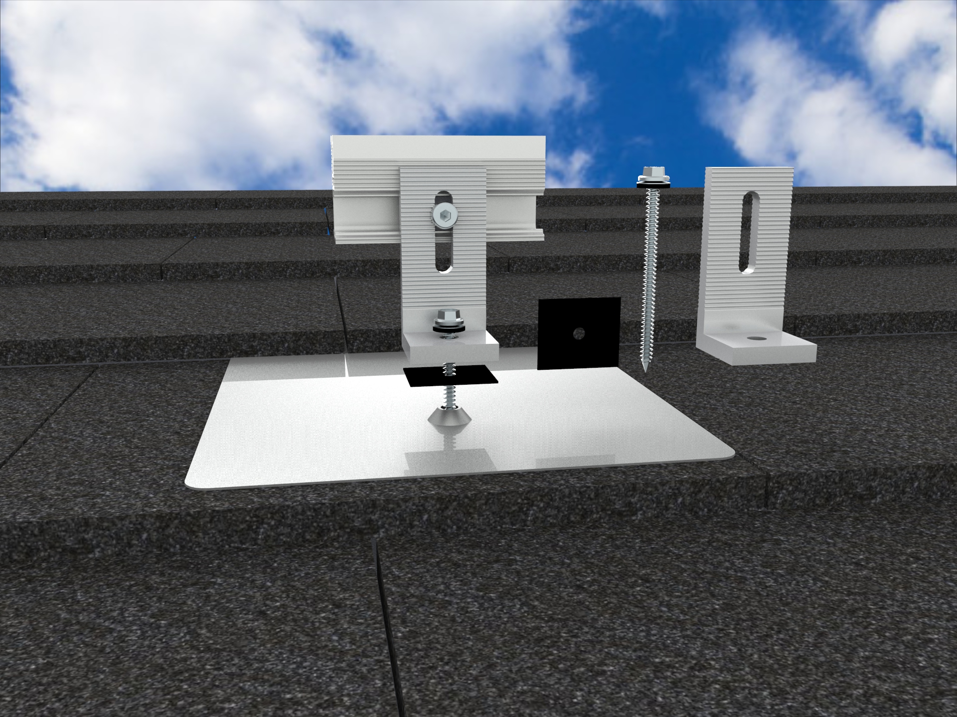 Chiko solar standoff solar mounting