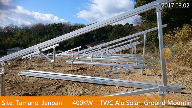 Chiko solar ground mounting structure1 bracket