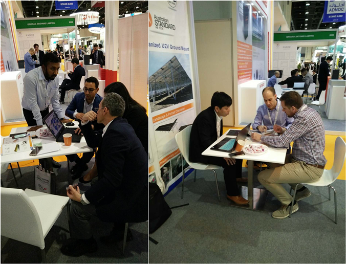Chiko Solar Live Broadcast from 2018 Mid-East PV Exhibition 