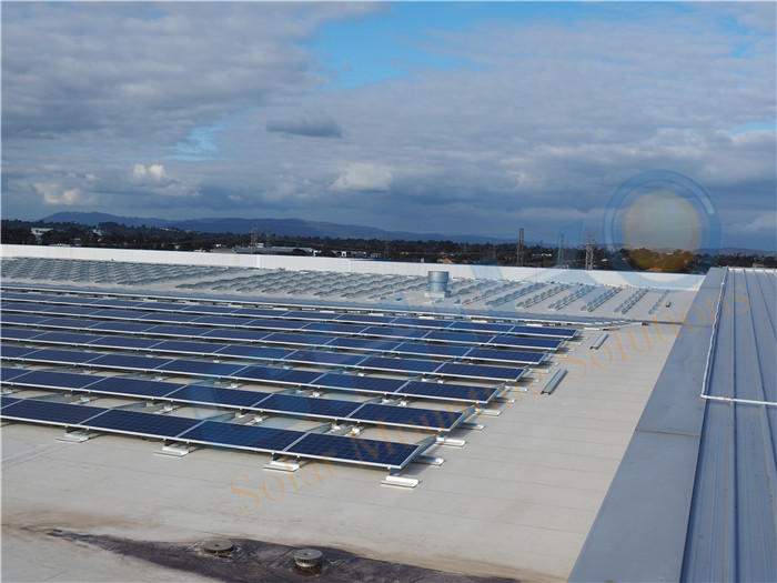 Melbourne 2MW Flat Roof - CHIKO Solar Mounting System Ballast CK-I Series