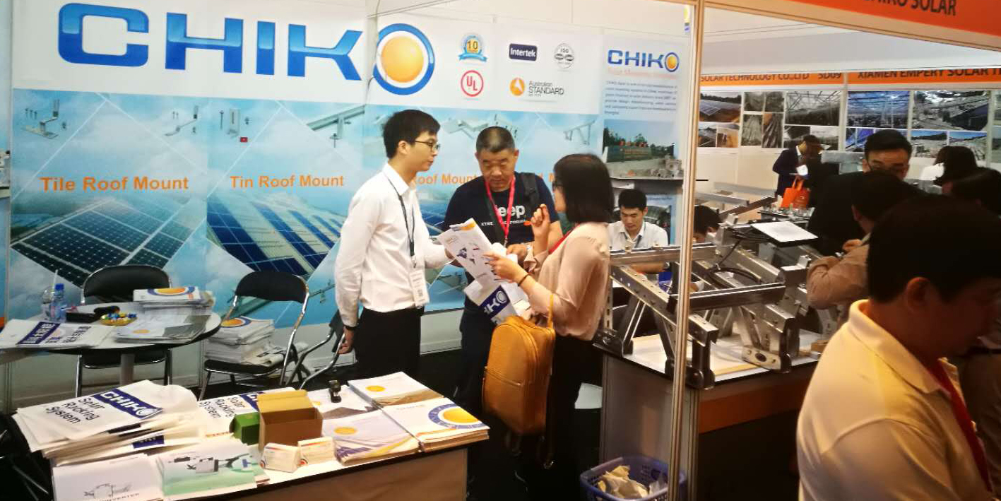 Live Broadcast From CHIKO 2019 Vietnam International Solar Energy Exhibition and the 16th Korea Green Energy Expo.