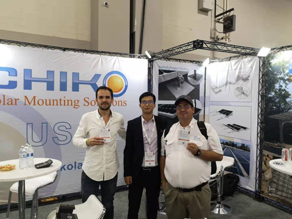 Live broadcast of Chiko Solar in the 2019 US SPI exhibition