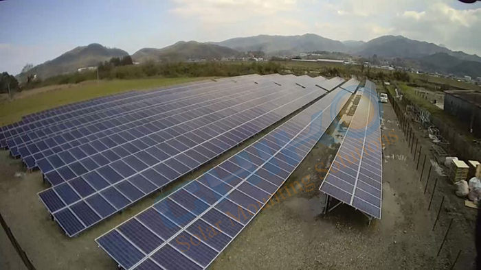Japan 500kw Solar Station - CHIKO Ground Solar Mounting System Japan 500kw Solar Station - CHIKO Ground Solar Mounting System