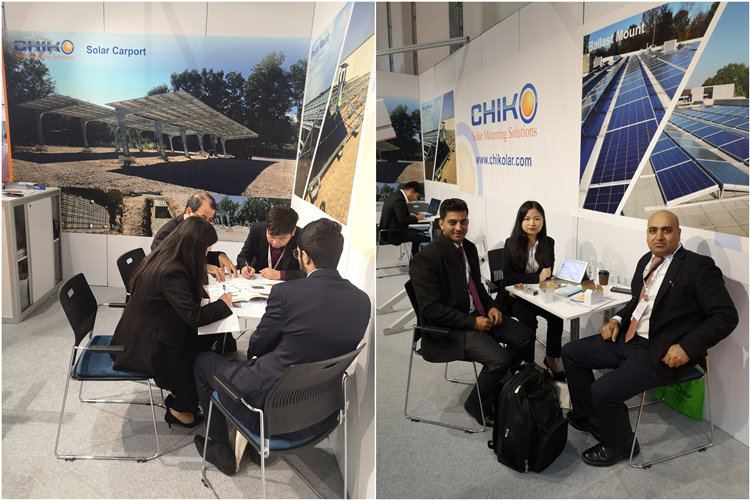The First Stop in 2020, CHIKO Solar In Abu Dhabi World Future Energy Exhibition (WFES)