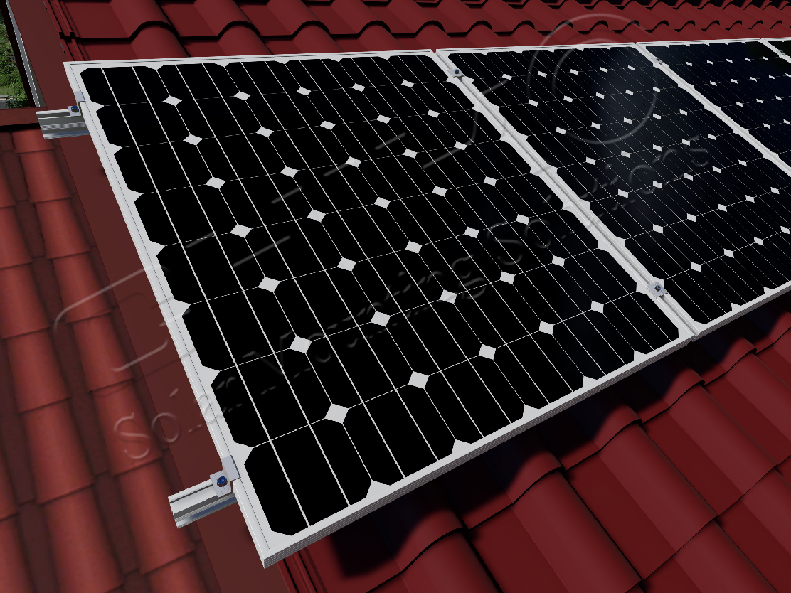 Chiko Solar Tile Roof Photovoltaic Mounting System: Efficient and Stable Green Energy Solution