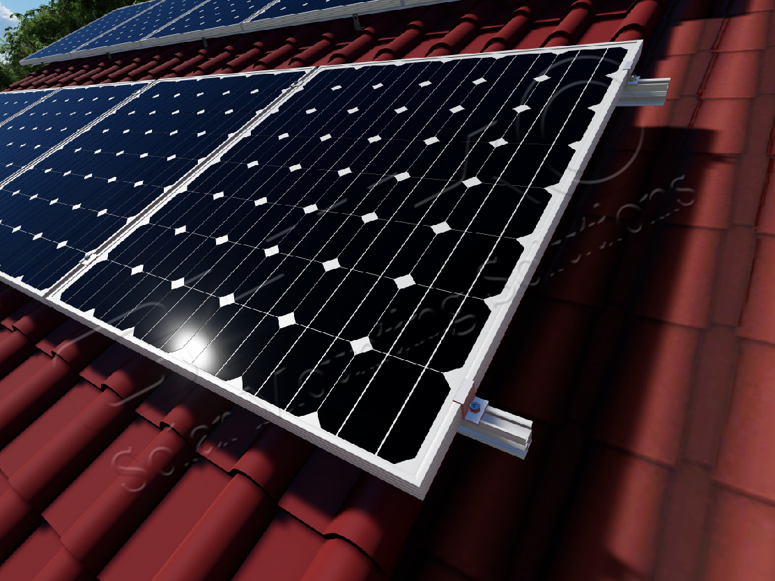 Chiko Solar Tile Roof Photovoltaic Mounting System: Efficient and Stable Green Energy Solution