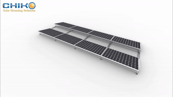 Solor Mounting Roof Mount - CHIKO Ballast VI Installation 