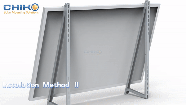 Solor Mounting Balcony Mount - CHIKO Steel Balcony Installation 