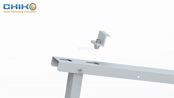 Solor Mounting Balcony Mount - CHIKO Steel Balcony Installation