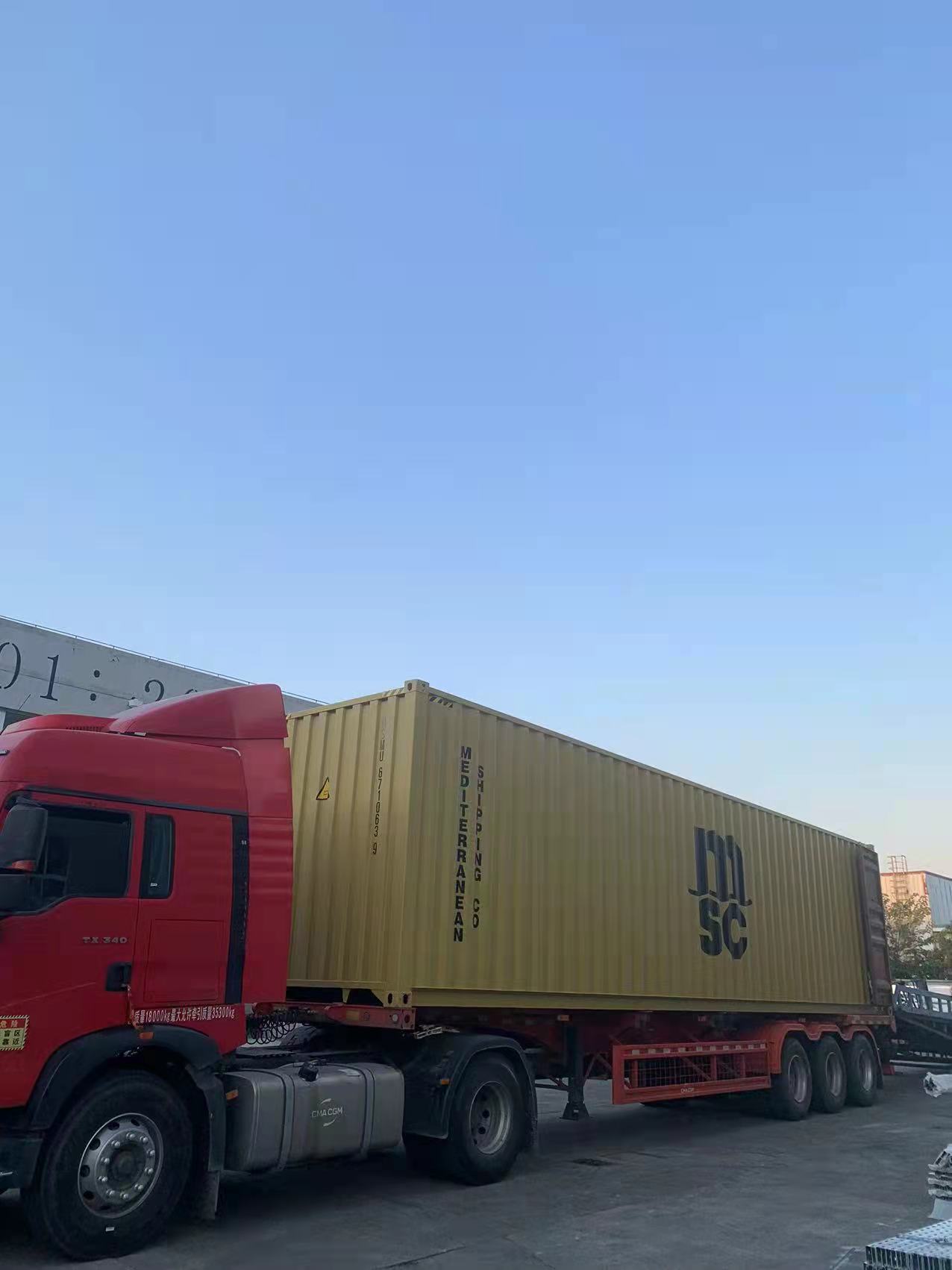 Winter breeze is busy with shipments I CHIKO solar mounting systems are shipped to Israel