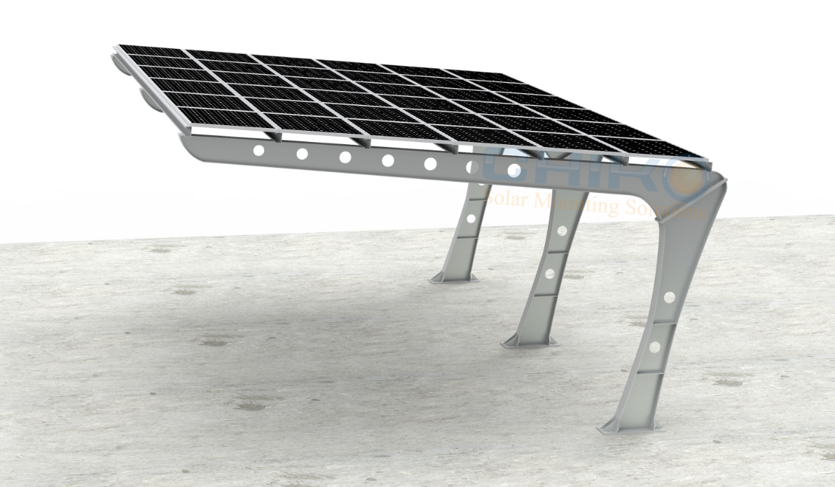 New trends in the future: the wide application of photovoltaic support carports