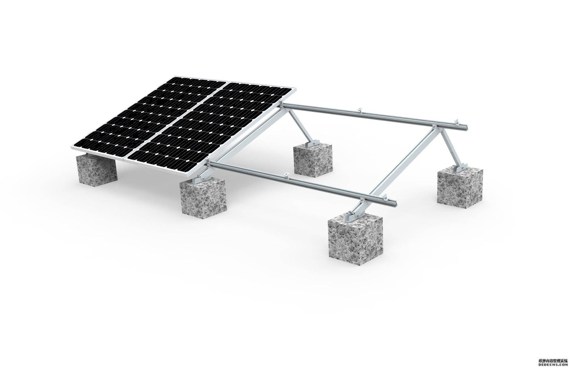 Hot Sale: Solar panel flat roof mounts With Adjustable Angle