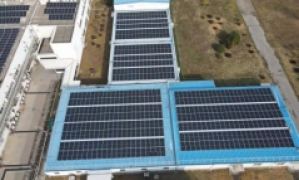 1MW Metal Roof Solar Mounting System In Suzhou, Jiangsu