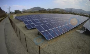 Japan 500kw Solar Station - CHIKO Ground Solar Mounting System