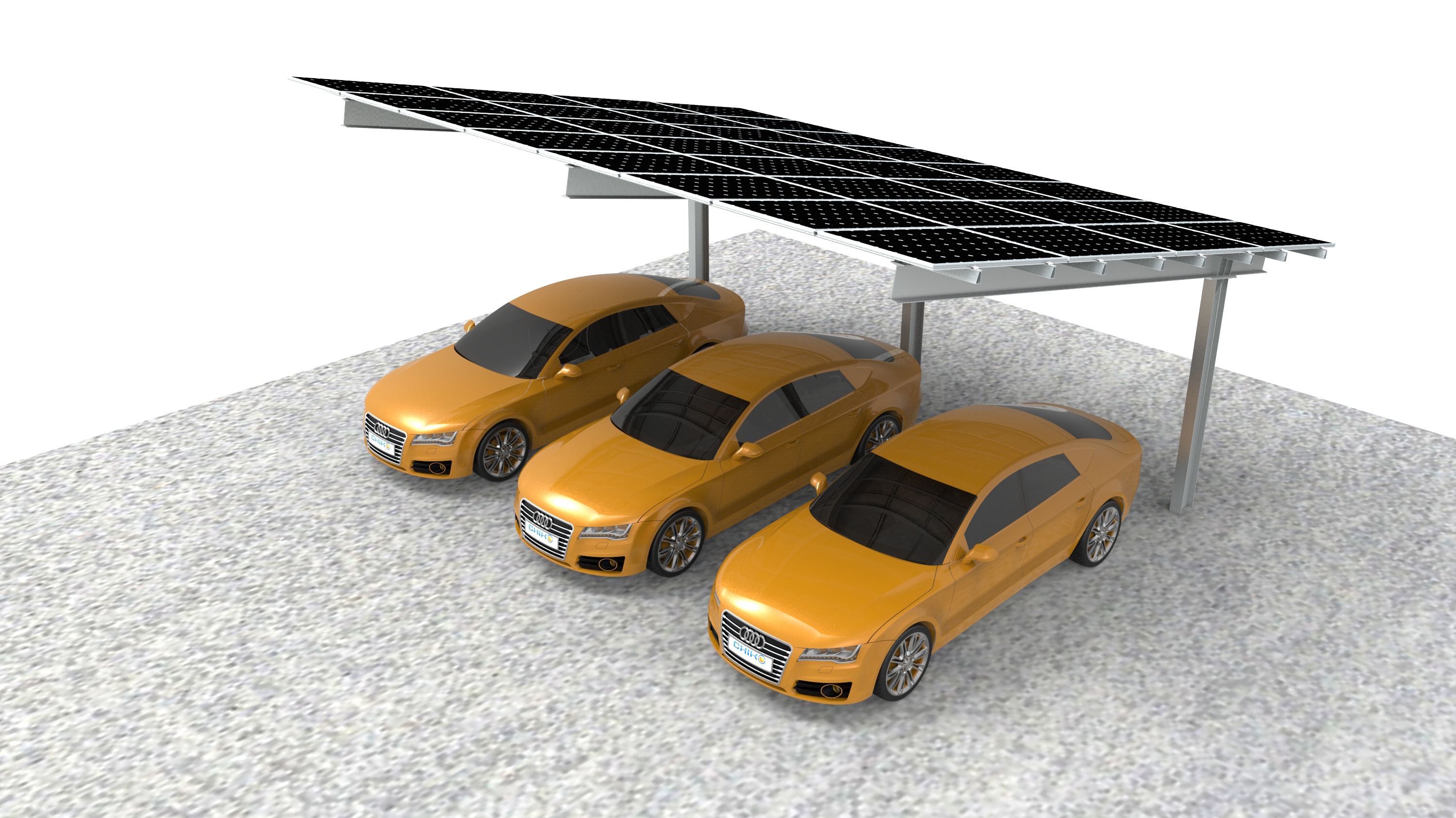 U S Solar Carport Market 2014 2018 Landscape Outlook And Leading Companies Chiko Solar Mounting System Mounting Factory Shanghai China Top Solar Mounting System
