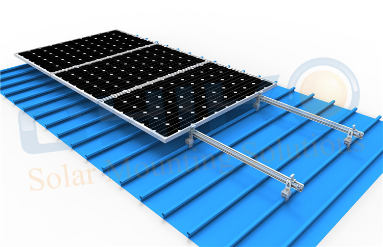 Optimize the Metal Roof Solar Mounting System Solution-CHIKO new E-Lock series Accelerate parity Internet access