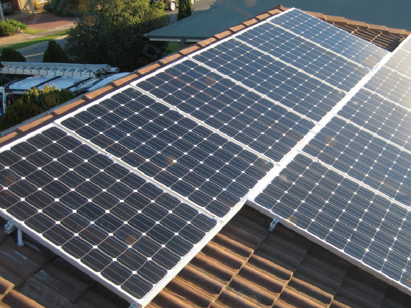 Tile roof PV Mounting System - The Ideal Choice for Residencial Solar Power Generation