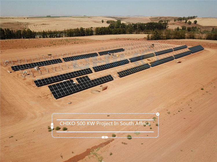 500KW Ground Solar Mounting System Project in South Africa