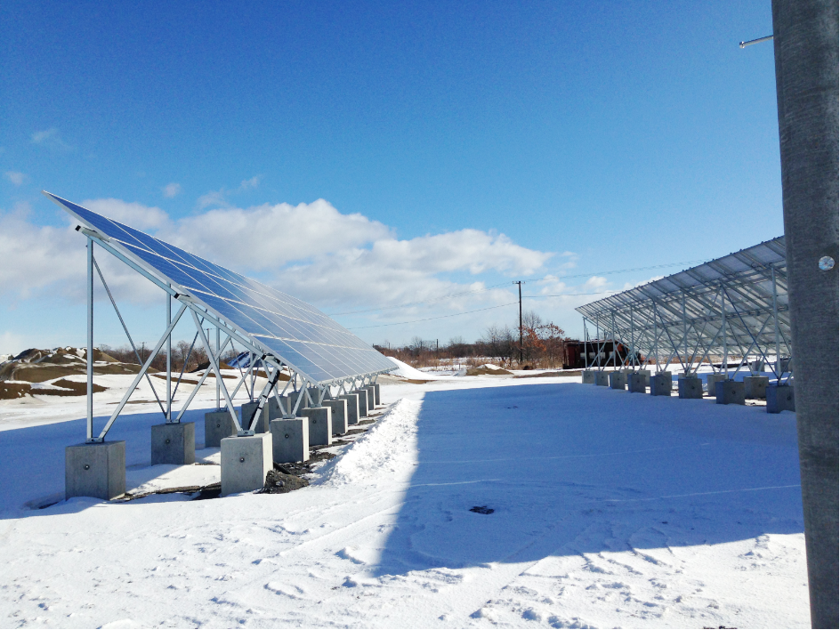 When the cold wave strikes, how to escort the solar mounting power station in the heavy snowfall weather?