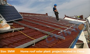 Chiko Solar Home roof 5MW solar plant project located in Shanghai City,China