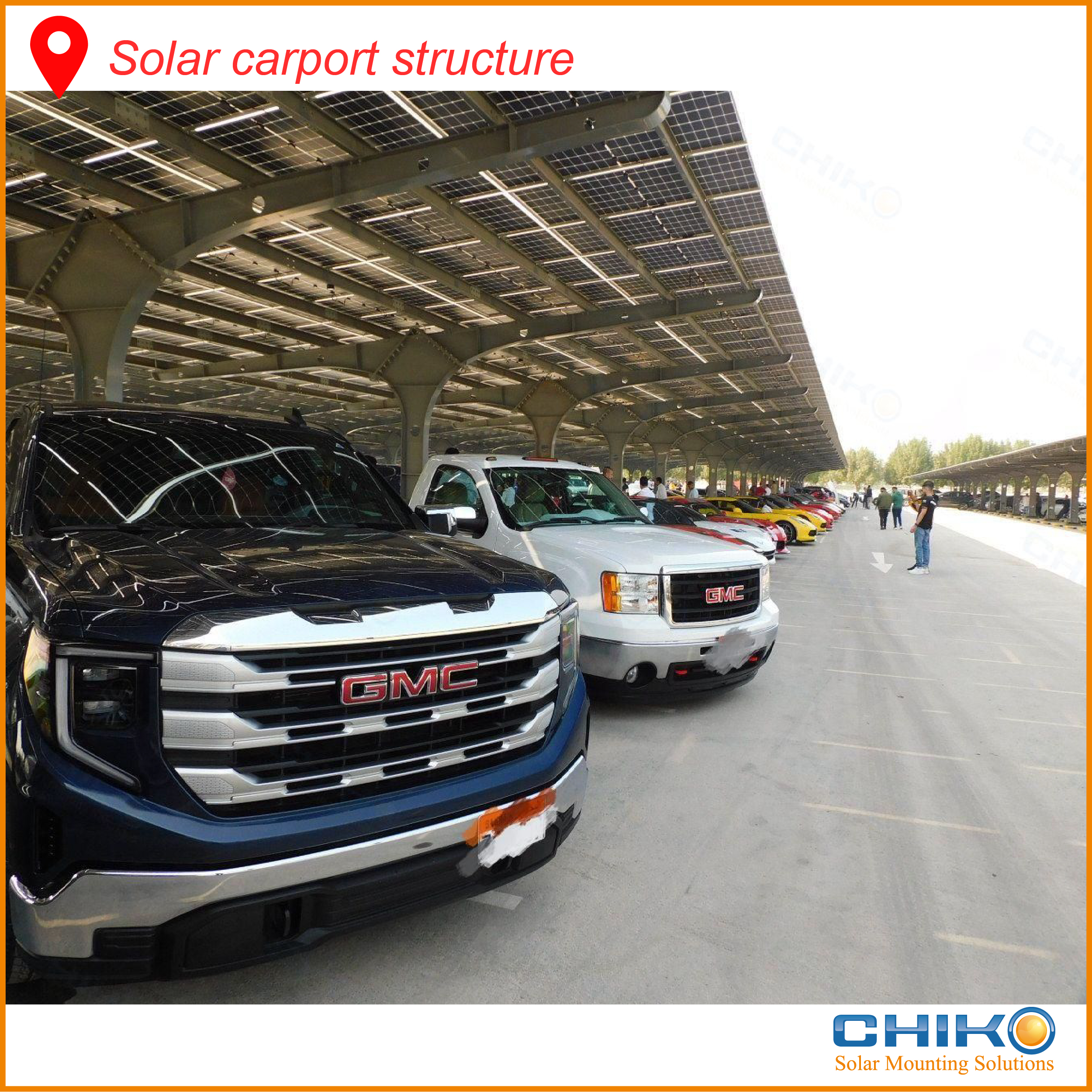 The 4MW solar carport of Bahrain Circuit was successfully completed
